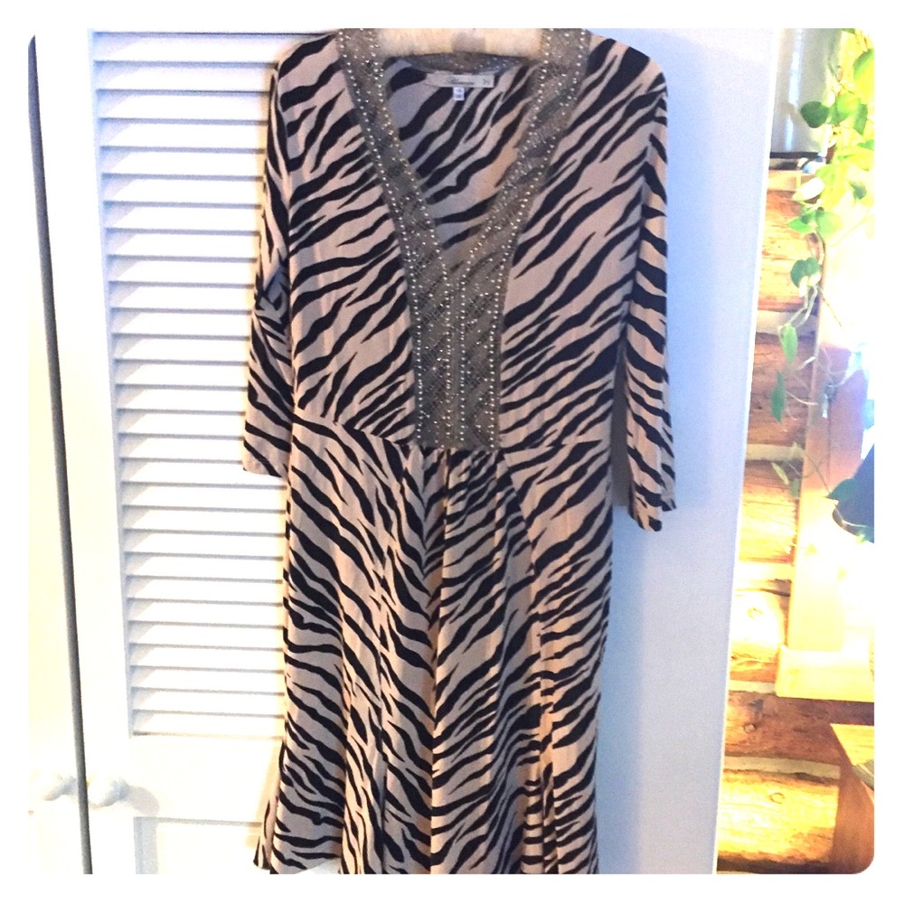 Women’s Blumarine beaded dress. New without tags.